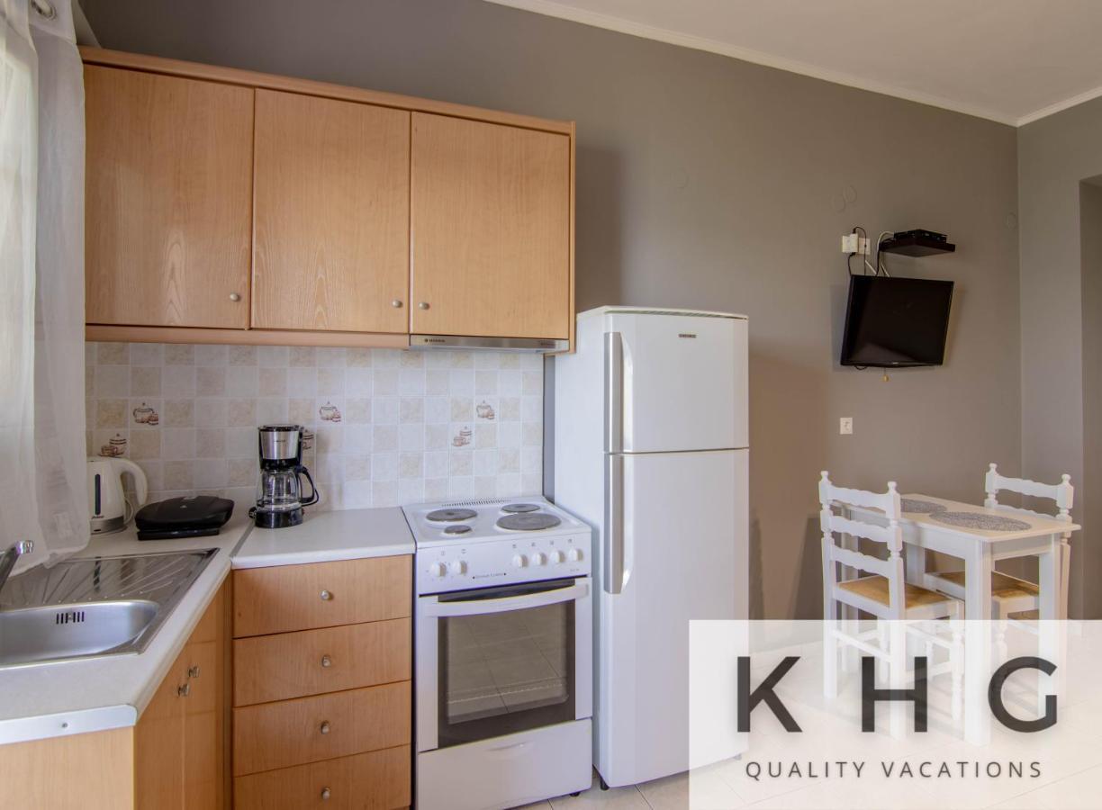 Sea View Retreat Studio In Agios Konstantinos! Dhavgáta 외부 사진