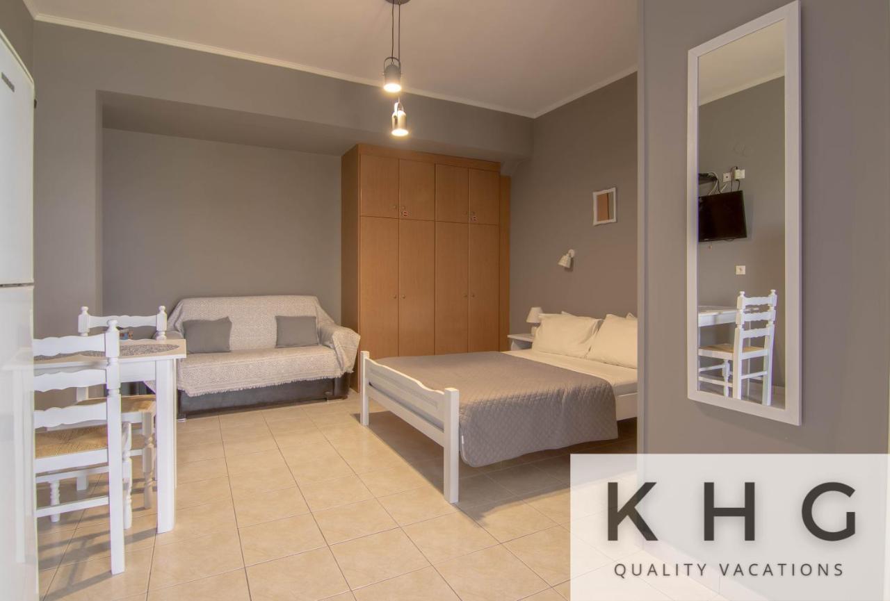 Sea View Retreat Studio In Agios Konstantinos! Dhavgáta 외부 사진