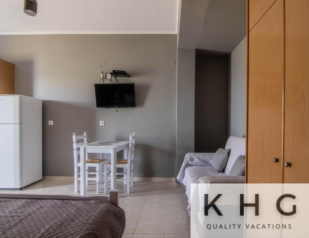Sea View Retreat Studio In Agios Konstantinos! Dhavgáta 외부 사진